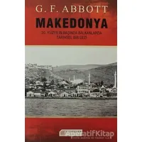 Makedonya - G. F. Abbott - Akıl Çelen Kitaplar