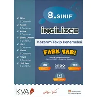 8.Sınıf İngilizce Fark Var Kazanım Takip Denemeleri Koray Varol Akademi