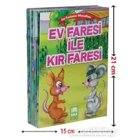 La Fontaine Masalları (10 Kitap+Soru Kitapçığı) - Jean de la Fontaine - Ema Kitap