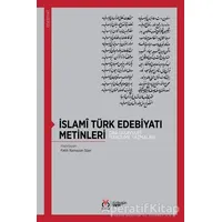 İslami Türk Edebiyatı Metinleri - Fatih Ramazan Süer - DBY Yayınları