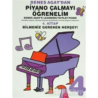 Denes Agaydan Piyano Çalmayı Öğrenelim 4. Kitap - Denes Agay - Porte Müzik Eğitim Merkezi