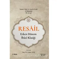 Resail Mektuplar - İmam Cabir b. Zeyd el-Ezdi - Astana Yayınları