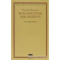 Boğaziçi’nde Bir Gezinti - Dionysisos Byzantios - Yapı Kredi Yayınları