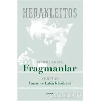 Fragmanlar - Herakleitos - Alfa Yayınları