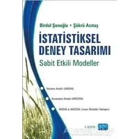 İstatistiksel Deney Tasarımı - Şükrü Acıtaş - Nobel Akademik Yayıncılık