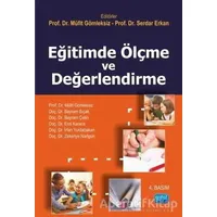 Eğitimde Ölçme ve Değerlendirme - Müfit Gömleksiz - Nobel Akademik Yayıncılık