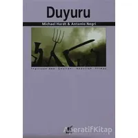 Duyuru - Michael Hardt - Ayrıntı Yayınları