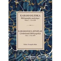 Karamanlıca Kitaplar - Evangelia Balta - İş Bankası Kültür Yayınları