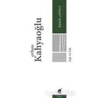 Aşk ve Lut - Orhan Kahyaoğlu - Ayrıntı Yayınları