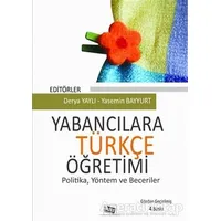 Yabancılara Türkçe Öğretimi - Nazik Dinçtopal - Anı Yayıncılık
