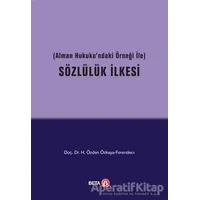 Sözlülük İlkesi - H. Özden Özkaya Ferendeci - Beta Yayınevi