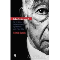 Felsefenin Sonu - Kemal Batak - İz Yayıncılık