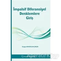 İmpalsif Diferansiyel Denklemlere Giriş - Duygu Aruğaslan Çinçin - Palme Yayıncılık