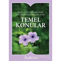 Temel Konular - İbrahim Toprak - Şadırvan Yayınları