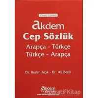 Akdem Cep Sözlük - Ali Benli - Akdem Yayınları