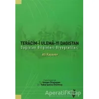 Teracim-i Ulema-yı Dagıstan - Ali Kayayev - Grafiker Yayınları
