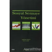 Sosyal Sermaye Yönetimi - Adem Öğüt - Çizgi Kitabevi Yayınları