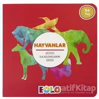 Hayvanlar - Eğitici İlk Kelimelerim Dizisi - Kolektif - Eolo Yayıncılık