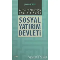 Sosyal Yatırım Devleti - Şenol Öztürk - Çizgi Kitabevi Yayınları
