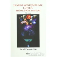 Tanrım Konuşmalıyız; Lütfen, Mümkünse Hemen! - Zeki Coşkunsu - Çizgi Kitabevi Yayınları