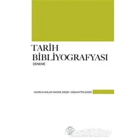 Tarih Bibliyografyası - Nahide Şimşir - Post Yayınevi