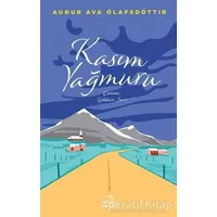 Kasım Yağmuru - Audur Ava Olafsdottir - Pinhan Yayıncılık