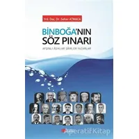 Binboğanın Söz Pınarı - Seher Atmaca - Berikan Yayınevi