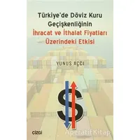 Türkiyede Döviz Kuru Geçişkenliğinin İhracat ve İthalat Fiyatları Üzerindeki Etkisi