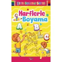 Harflerle Boyama Şirin Boyama Serisi Koloni Çocuk