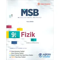 Eğitim Vadisi 9.Sınıf Fizik MSB Modüler Soru Bankası 2024 öncesi müfredat