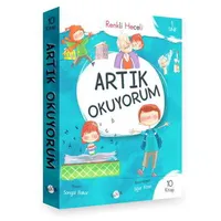 1. Sınıf - Artık Okuyorum 10 Kitap (Renkli HECELİ) - Kolektif - Kukla Yayınları