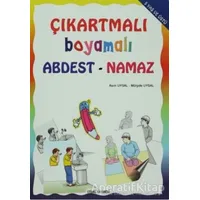 Çıkartmalı Boyamalı Abdest - Namaz - Mürşide Uysal - Uysal Yayınevi