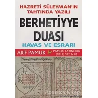 Berhetiyye Havas ve Esrarı (Dua-012) - Arif Pamuk - Pamuk Yayıncılık