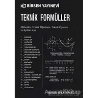 Teknik Formüller - Mustafa Esentepeli - Birsen Yayınevi