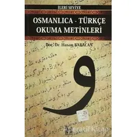 Osmanlıca-Türkçe Okuma Metinleri - İleri Seviye-10 - Hasan Babacan - Altın Post Yayıncılık