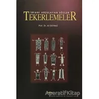İrfanı Arzulayan Sözler Tekerlemeler - Ali Duymaz - Akçağ Yayınları