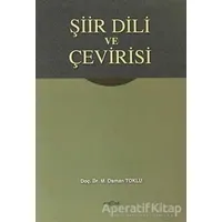 Şiir Dili ve Çevirisi - Osman Toklu - Akçağ Yayınları