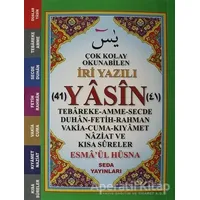Çok Kolay Okunabilen İri Yazılı 41 Yasin (Çanto Boy, Kod: 165) - Kolektif - Seda Yayınları