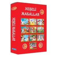 Neşeli Masallar 10 Kitap Set - Ülkü Unsu - Parıltı Yayınları