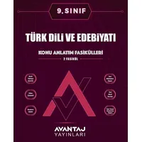 Avantaj 9. Sınıf Türk Dili ve Edebiyatı Konu Anlatım Fasikülü 2024 öncesi müfredat