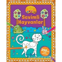Sevimli Hayvanlar - Sayılarla Boya - Nevin Avan Özdemir - İş Bankası Kültür Yayınları