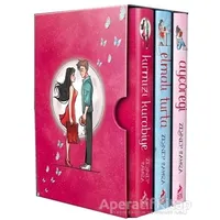 Ayçöreği - Elmalı Turta - Kırmızı Kurabiye Seti - 3 Kitap Takım - Zeynep Sahra - Ren Kitap