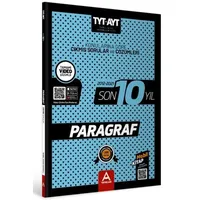 A Yayınları TYT AYT Paragraf Son 10 Yıl Soru ve Çözümleri