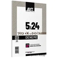2023 AYT Türk Dili ve Edebiyatı 5 Deneme Tamamı Video Çözümlü Marka Yayınları