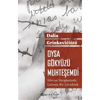 Oysa Gökyüzü Muhteşemdi - Dalia Grinkeviciute - Epsilon Yayınevi