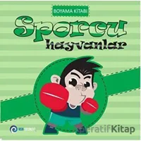Sporcu Hayvanlar - Boyama Kitabı - Kolektif - NSN Yayınevi