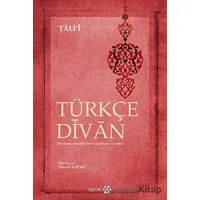 Türkçe Divan - Talii - Yeditepe Yayınevi
