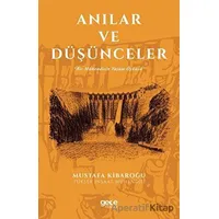 Anılar ve Düşünceler - Mustafa Kibaroğlu - Gece Kitaplığı