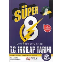 8.Sınıf Süper T. C. İnkılap Tarihi ve Atatürkçülük Soru Kitabı Nitelik Yayınları
