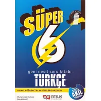 6.Sınıf Türkçe Yeni Nesil Süper Soru Bankası Nitelik Yayınları